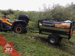 ATV príves záhradník za štvorkolkou