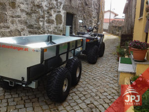 Príves Robotník za pracovnú štvorkolkou