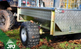 ATV vozík Zahradník - detail kolesa