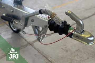 nájazdová brzda Knott - 2 kolies